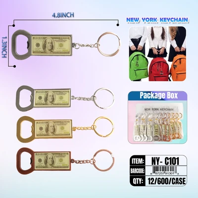NY-C101, NY key chain, 887257913013