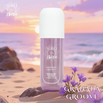 89833, Body Mist 6.1 oz/180 ml Granada Groove Scents - Solo En lbiza, 191554898332