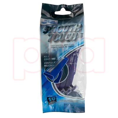 67110, Smooth Touch Razor Twin Blade 10PK, 191554671102