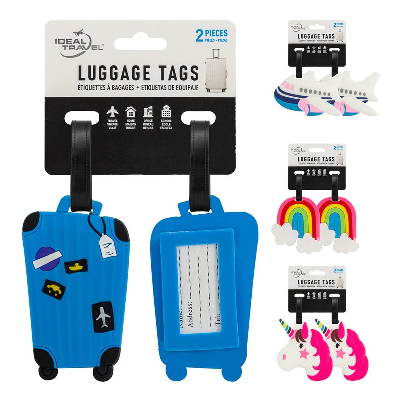 Ideal Travel 2PK Luggage Tags