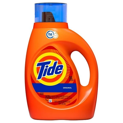 TDL46-RHE, Tide Detergent Liquid 46OZ 60/Pallet 1.36L Mix, 037000402121