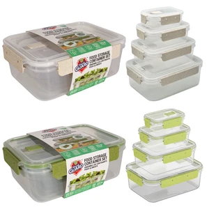 56063, Fresh Guard Food Storage Container 8PK Rect, 191554560635