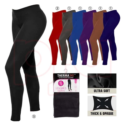 18202, Thermaxxx Winter Fleece Legging Assorted Colors, 191554182028