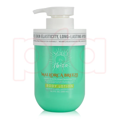 60712, Solo En Ibiza  Body Lotion 16.9oz/500ml Mallorca Breeze, 191554607125