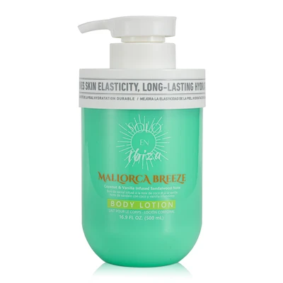 60712, Solo En Ibiza  Body Lotion 16.9oz/500ml Mallorca Breeze, 191554607125