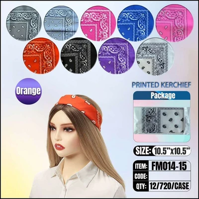 FM014-15, BANDANA Orange