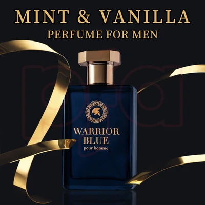 88204, Eau de Parfum 3.4 oz/100 ml Warrior Blue for Men - United Scents, 191554882041