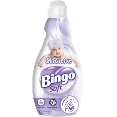BIN-S1440S, Bingo Fabric Softener 1.44L Sensitive (48oz) 50005386, 8690536924196