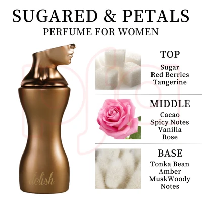 88328, Eau de Parfum 3.4 oz/100 ml Delish for Women - United Scents, 191554883284