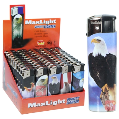 J20650, MaxLight Electronic Lighter Eagle PDQ, 605369002407