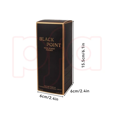 88235, Eau de Parfum 3.4 oz/100 ml Black Point for Men - United Scents, 191554882355