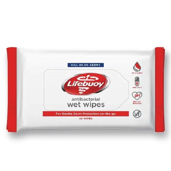 LB48WW, Lifebuoy AB Wet Wipes 48CT