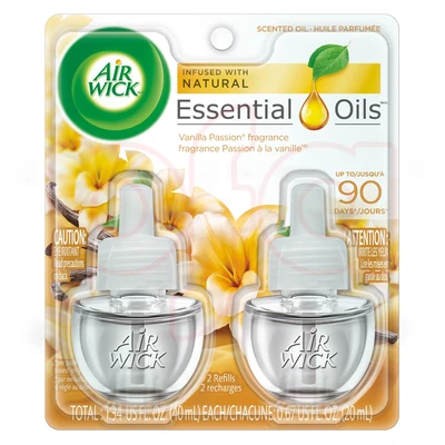 AWO2VP, Air Wick Oil 2Pack Vanilla Passion, 062338812625