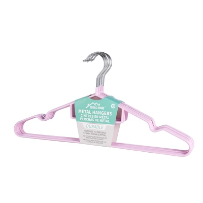 45029, Ideal Home White Velvet Hangers with Rose Gold Hooks 25PK, 191554450295