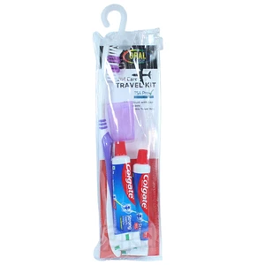 68110-BOX, Oral Fusion Travel Kit w/ 2 Colgate Toothpaste, 191554681101