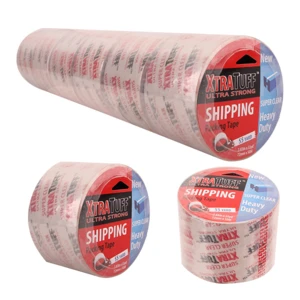 44007, XtraTuff Packing Tape 2.83in by 55yd Super Clear Extra Wide, 191554440074