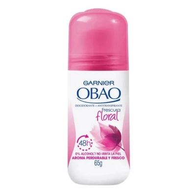 OD65FL, Obao Roll-On Desodorante Floral (light pink), 7501027272706