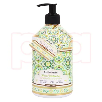 60683, Molto Bella Hand Soap  21.3 FL OZ   Rich Pistachio, 191554606838