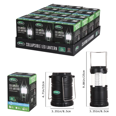 ST-48060, Scotts Collapsible LED Lantern 1pk, 191554480605