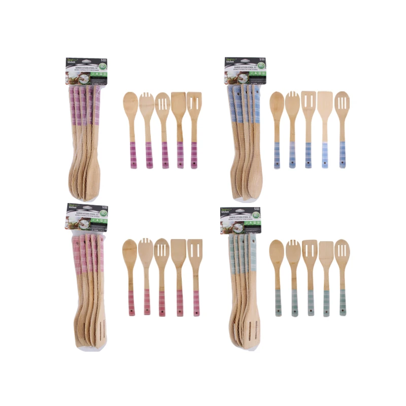 Ideal Kitchen Bamboo Utensil Set 5PK
