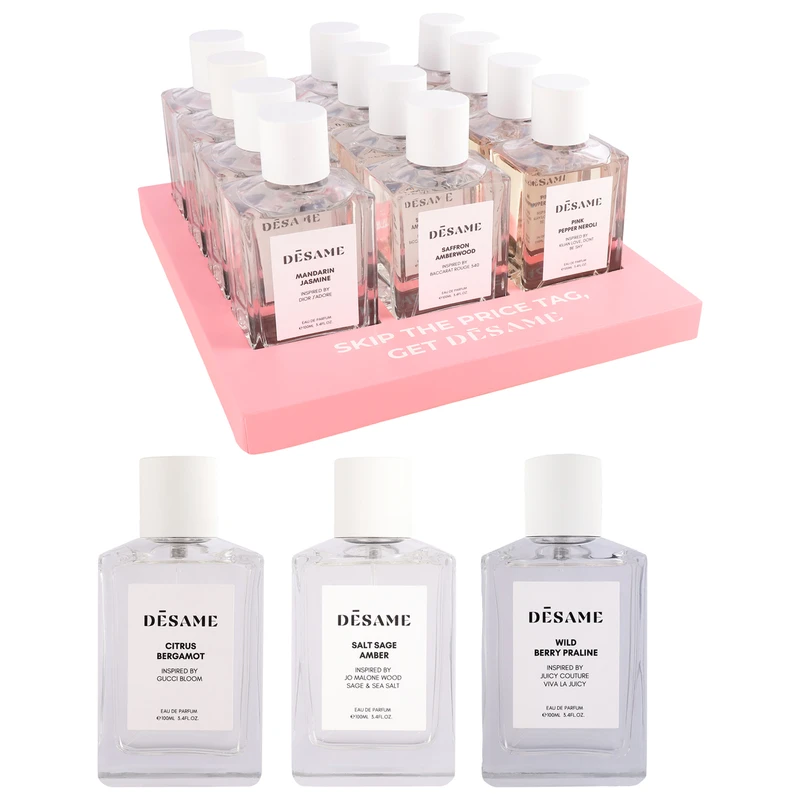 DESAME MANDARIN JASMINE/SAFFRON AMBERWOOD/PINK PEPPER NEROLI DISPLAY 1 Women's 100ml/3.4oz EDP