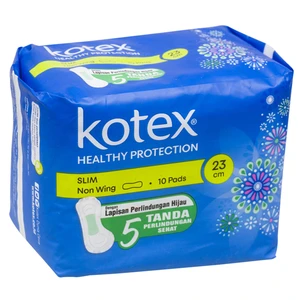 KSS-S10, Kotex Soft & Smooth Slim 10CT Non Wing, 8992812805480