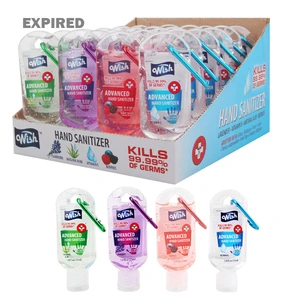 60219A, *EXPIRED FINAL SALE* Hand Sanitizer 1.8oz w/ Clip, 191554602199