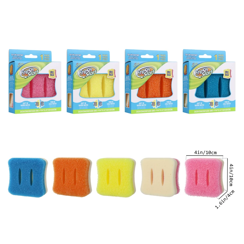 Fresh Start Scrub Sponge 2in1 1PK