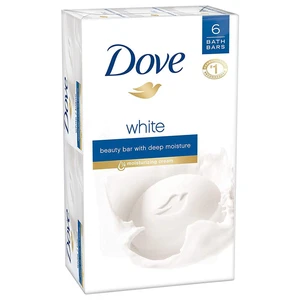 DS106W, Dove Soap 3.75oz White-6pk