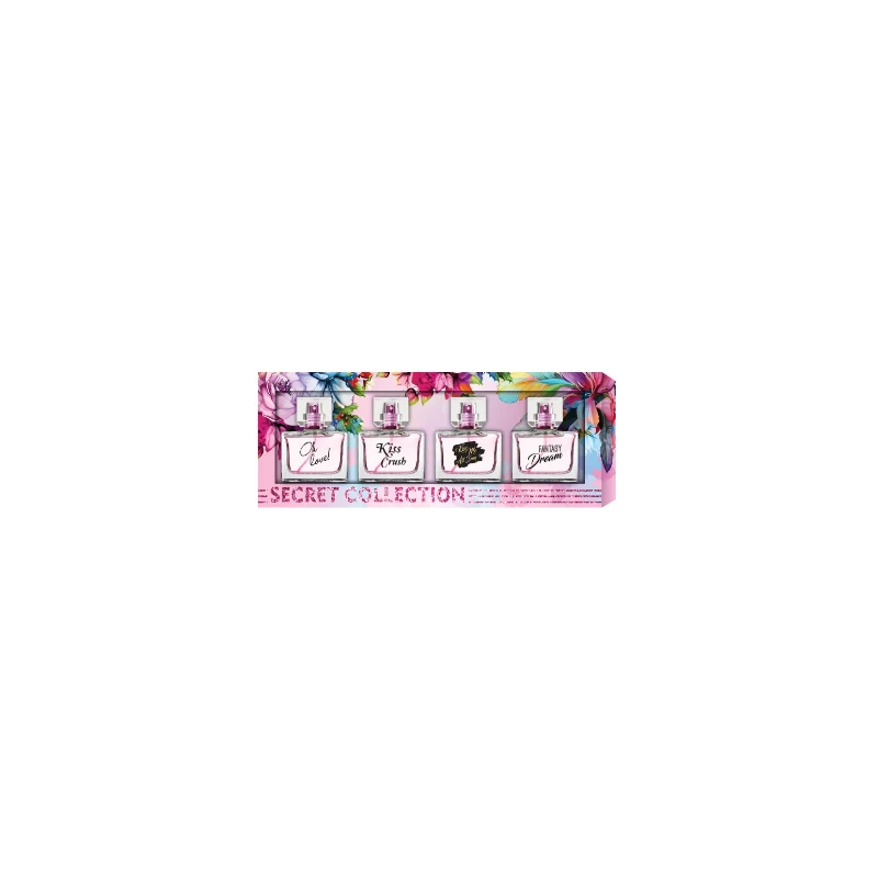 Women's 4pcs COFFRET Set 4*30ml/1.02oz VIBES EUPHORIA/ SOFT CLOUD/ELIXIR/DELISH