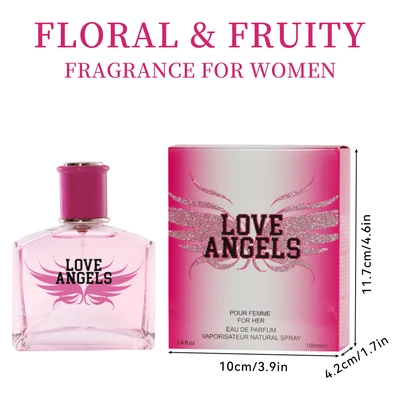 88305, Eau de Parfum 3.4 oz/100 ml Love Angels for Women - United Scents, 191554883055