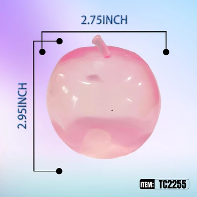 TC2255, Vaseline Squishy Apple 2..95"x2.75", 887258042552