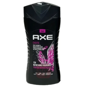 ABW250EX, Axe Body Wash 250ML 8.4oz Excite, 000042182740