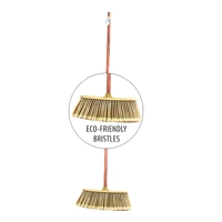 47105, Fresh Start Plastic Broom Golden Straight, 191554471054