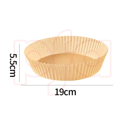 38191, Ideal Kitchen Air Fryer Liner Paper 50PK 6.3in Round, 191554381919