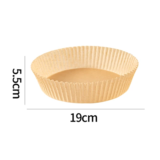 38191, Ideal Kitchen Air Fryer Liner Paper 50PK 6.3in Round, 191554381919