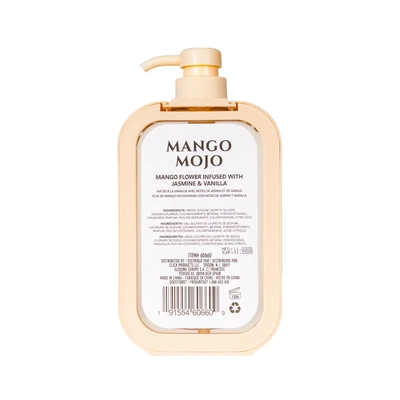 60660, Scentabella Body Wash 16.9oz – Mango Mojo, 191554606609