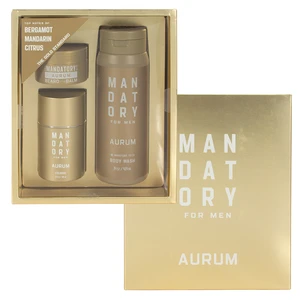 OD88761, MANDATORY Men's 3pcs Gift Set AURUM, 191554887619