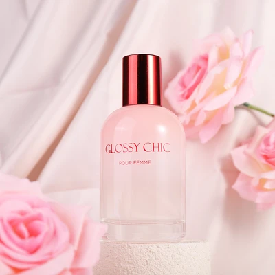 89070, Eau de Parfum 3.4 oz/100 ml Glossy Chic for Women - United Scents, 191554890701