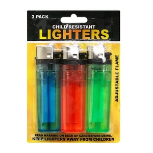 F-197897, Lighter 3PK Child Resistant, 605369002261