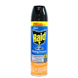 R18FOB, Raid Flying Insect 18oz Orange Breeze, 046500775406