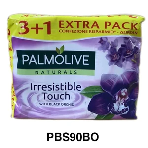 PBS90BO, Palmolive Bar Soap 90g 4PK Black Orchid /Irresistible Touch, 8693495034364
