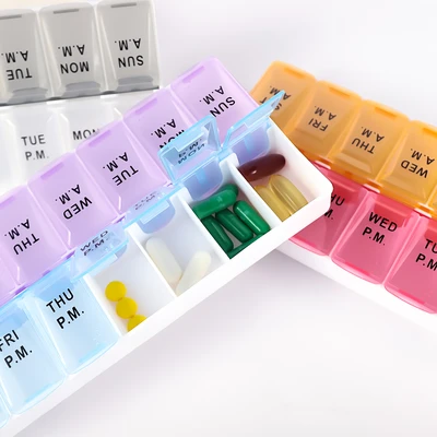 46112, Wish 7-Day Day & Night Pill Box, 191554461123