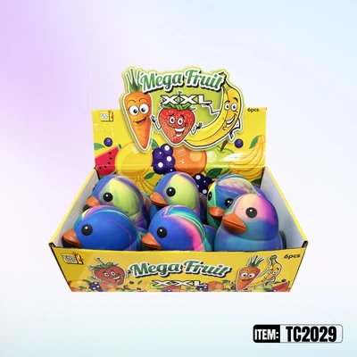TC2029, Squeezy Relief Fidget Toys Duck 7.09“x5.9", 887258040299