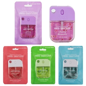 60350-ID, Wish Liquid Hand Sanitizer Spray 1.2oz With Bag, 191554603509