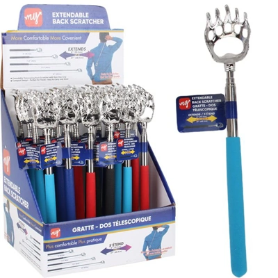 46122, MY Extendable Back Scratcher Claw Display, 191554461222