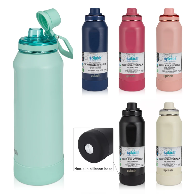 Splash Stainless Steel Bottle 33.8oz/1000ml