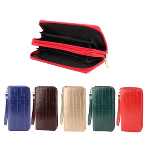 91135, CC Wallet Dual Zipper Gator, 191554911352