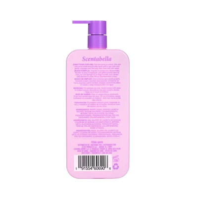 60690, Scentabella Body Wash 16.9oz – Madrid Muse, 191554606906