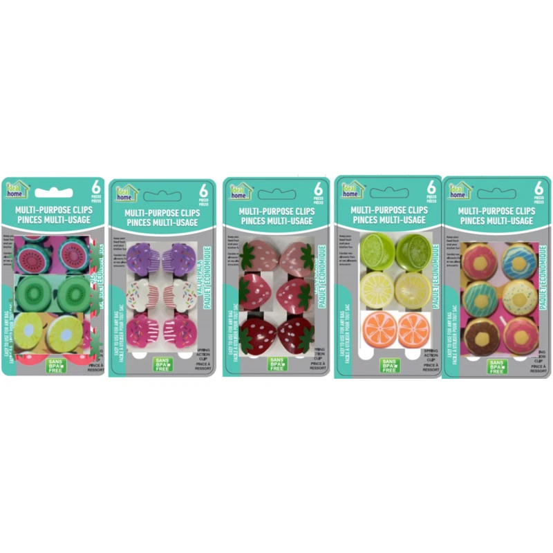 Ideal Home 6PK Food clips